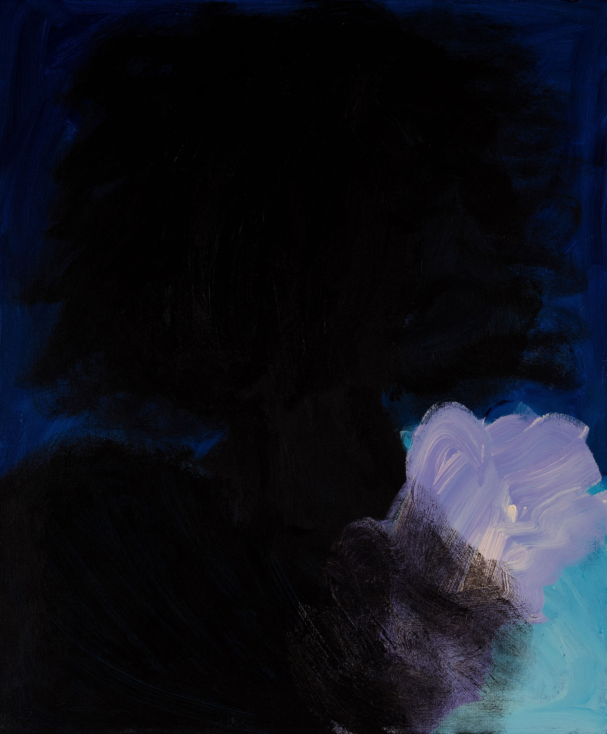 Ruth Ige. A gentle soul, 2022. Acrylic on canvas. 122 x 84cm. © Copyright 2022, STEVENSON.