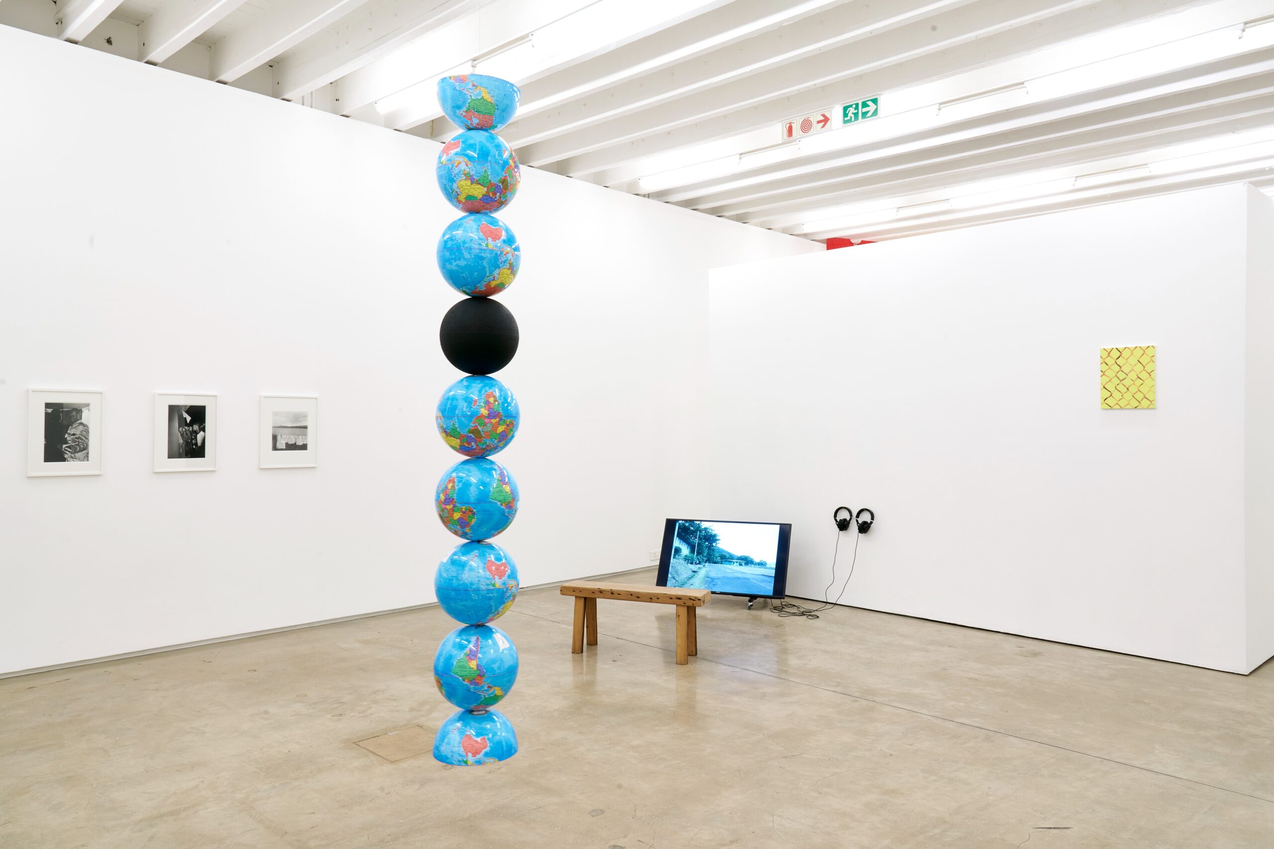 Installation view of Common, curated by Khanya Mashabela at A4 Arts Foundation, 6 May–26 July 2023. (Image courtesy of A4 Arts Foundation.)