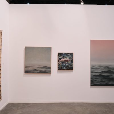 Installation view. Inside the 15th edition of FNB Art Joburg at the Sandton Convention Centre. (Image courtesy of FNB Art Joburg)